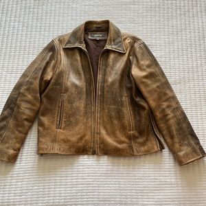 Men’s Vintage Kenneth Cole Reaction leather jacket size L